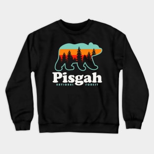 Pisgah National Forest Camping Hiking North Carolina Bear Crewneck Sweatshirt